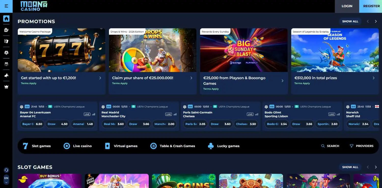 moana casino homepage