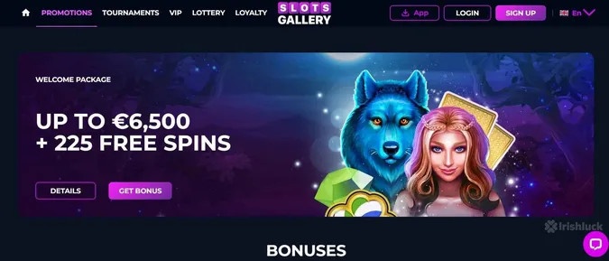 slots gallery homepage
