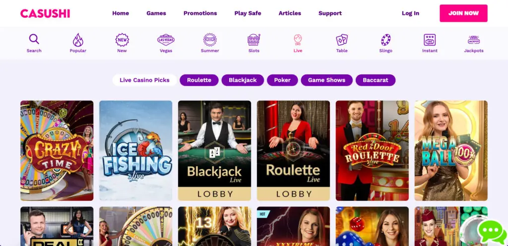 Casushi-homepage