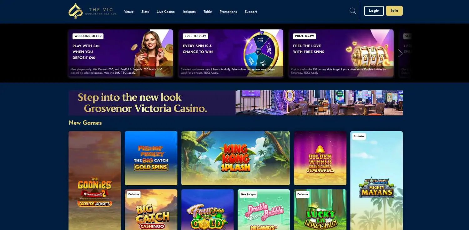 The-vic-homepage