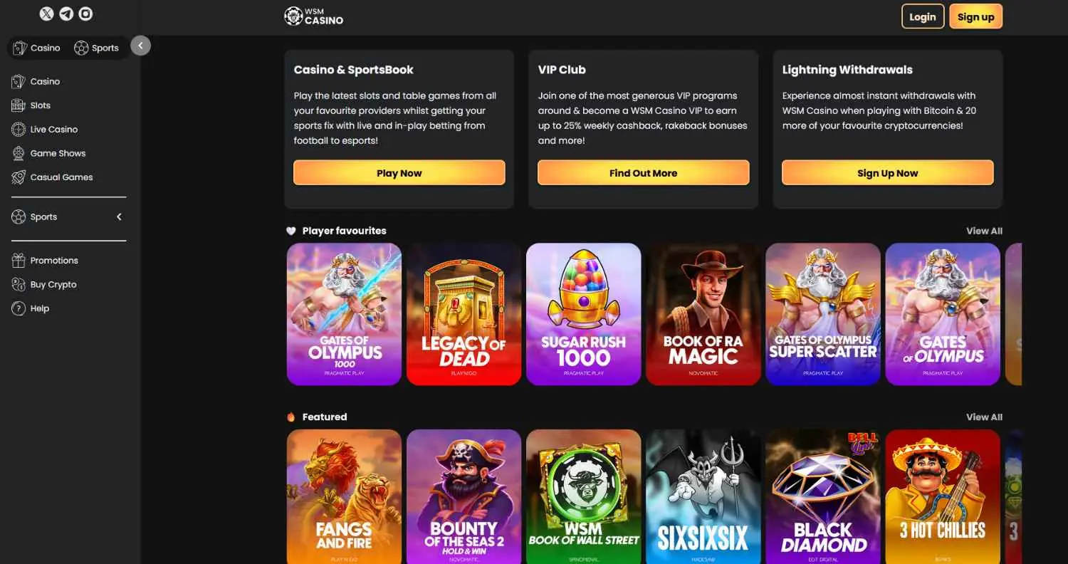 WSM casino