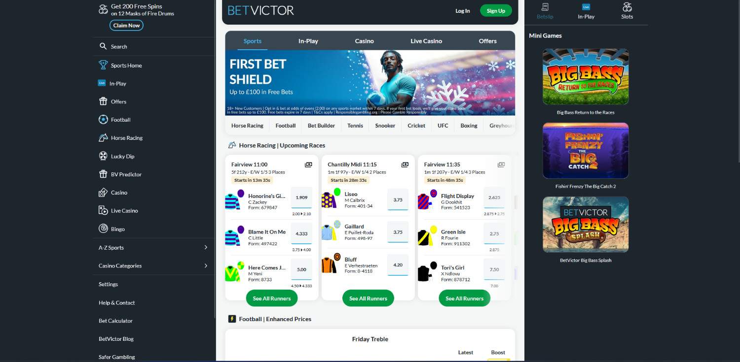 betvictor homepage