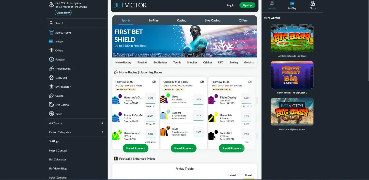 betvictor homepage