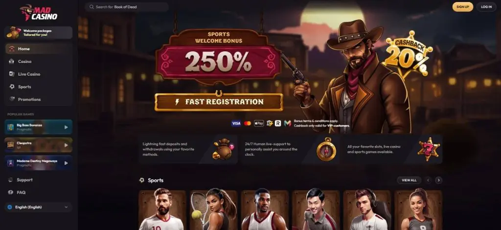 madcasino-homepage-desktop-screensho