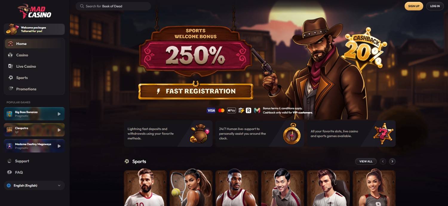 madcasino-homepage-desktop-screensho