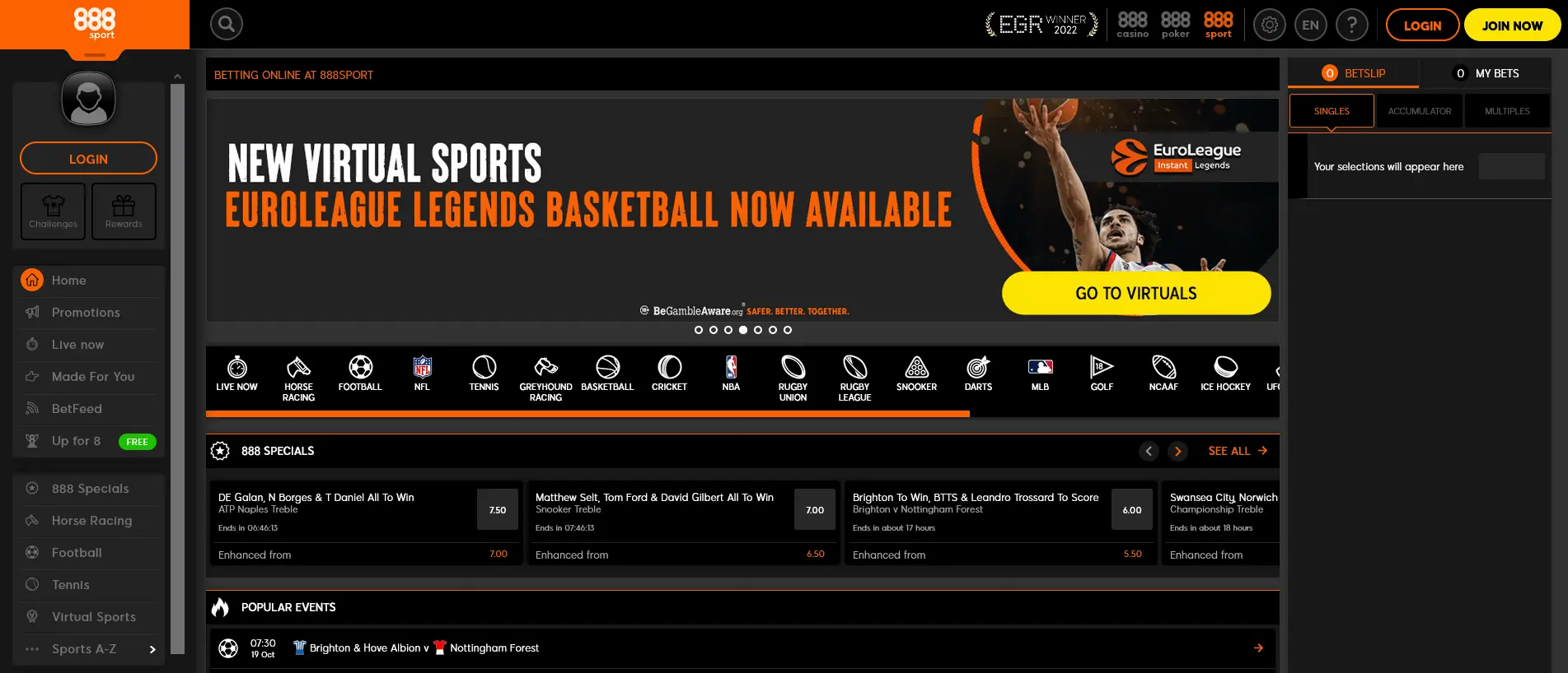 888sports homepage