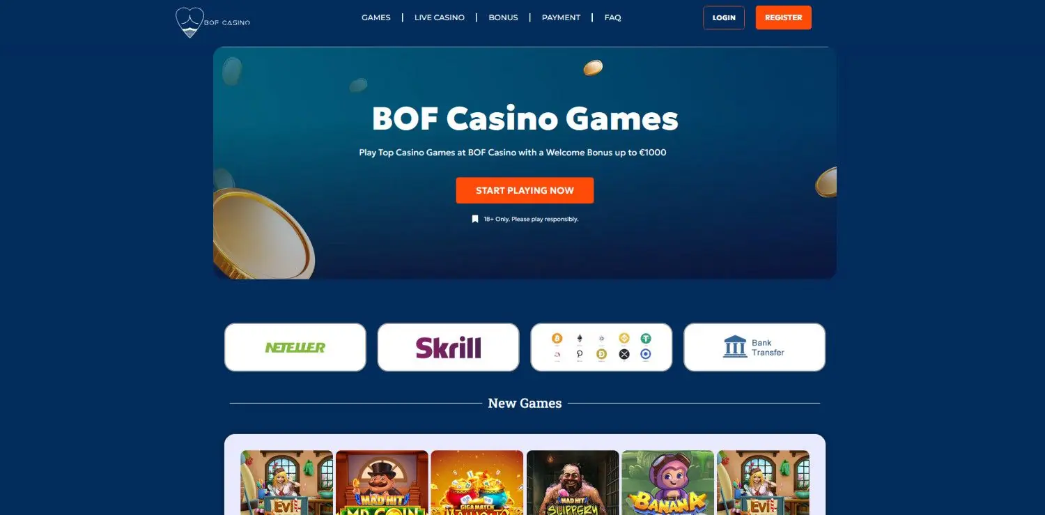 bof casino homepage