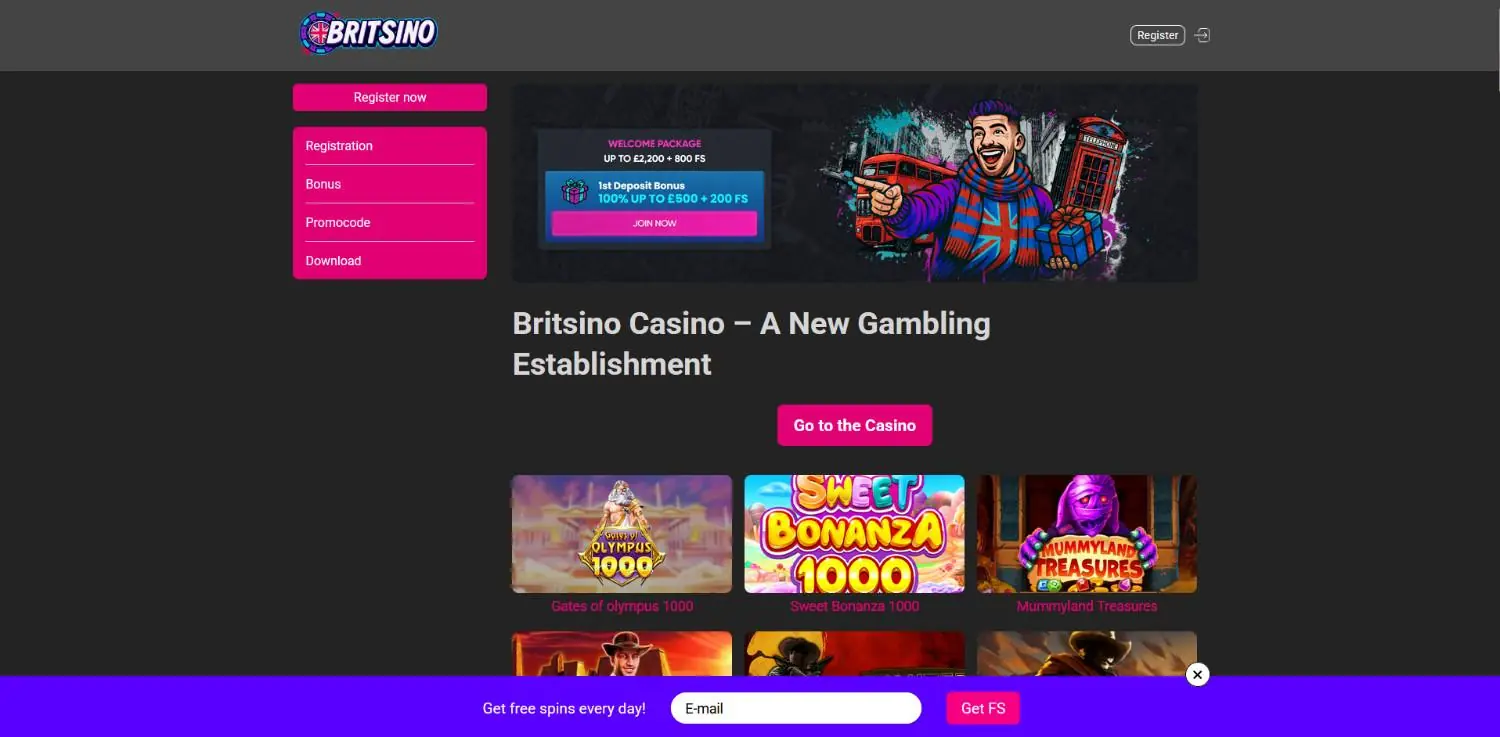 britsino homepage