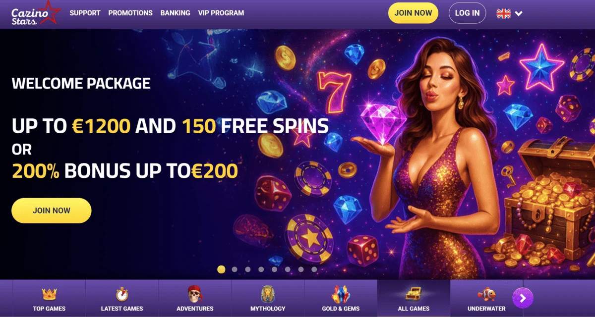 cazino stars homepage