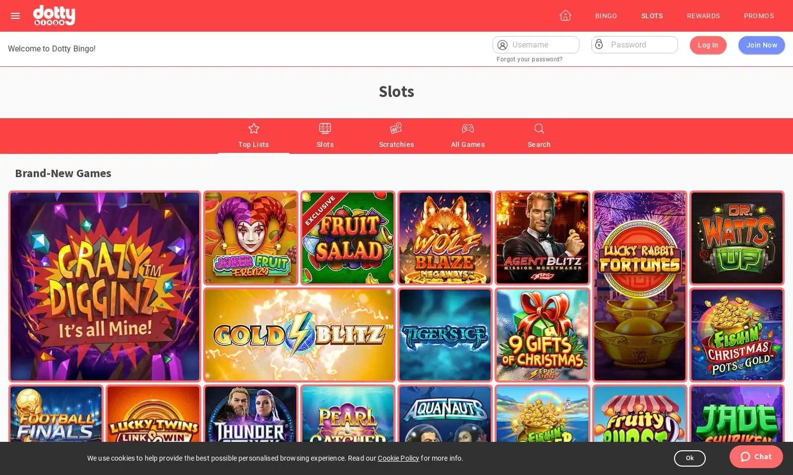 Dottybingo Homepage