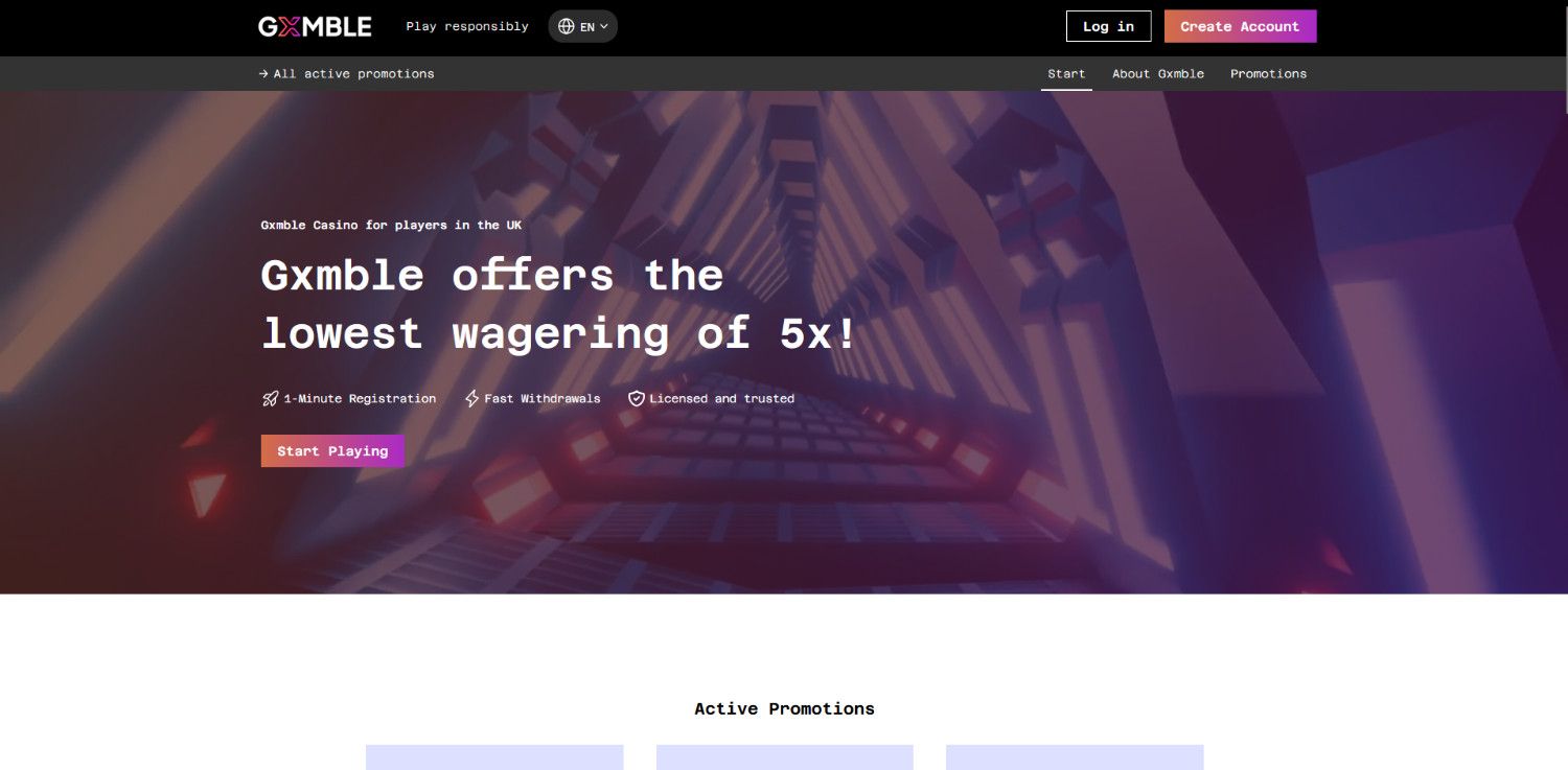 gxmble homepage