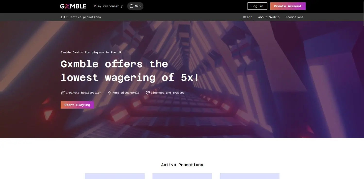 gxmble homepage