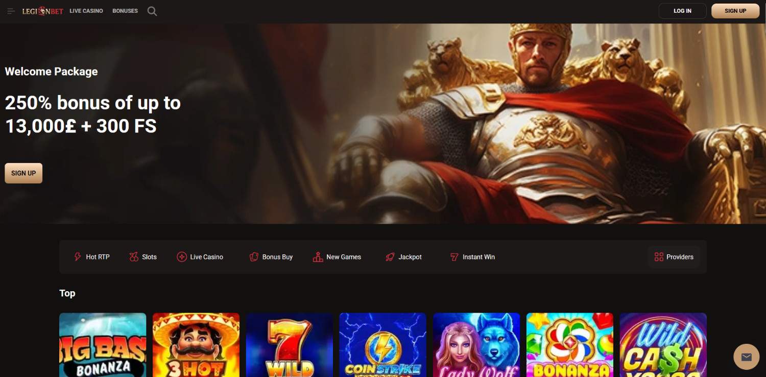 legionbet homepage