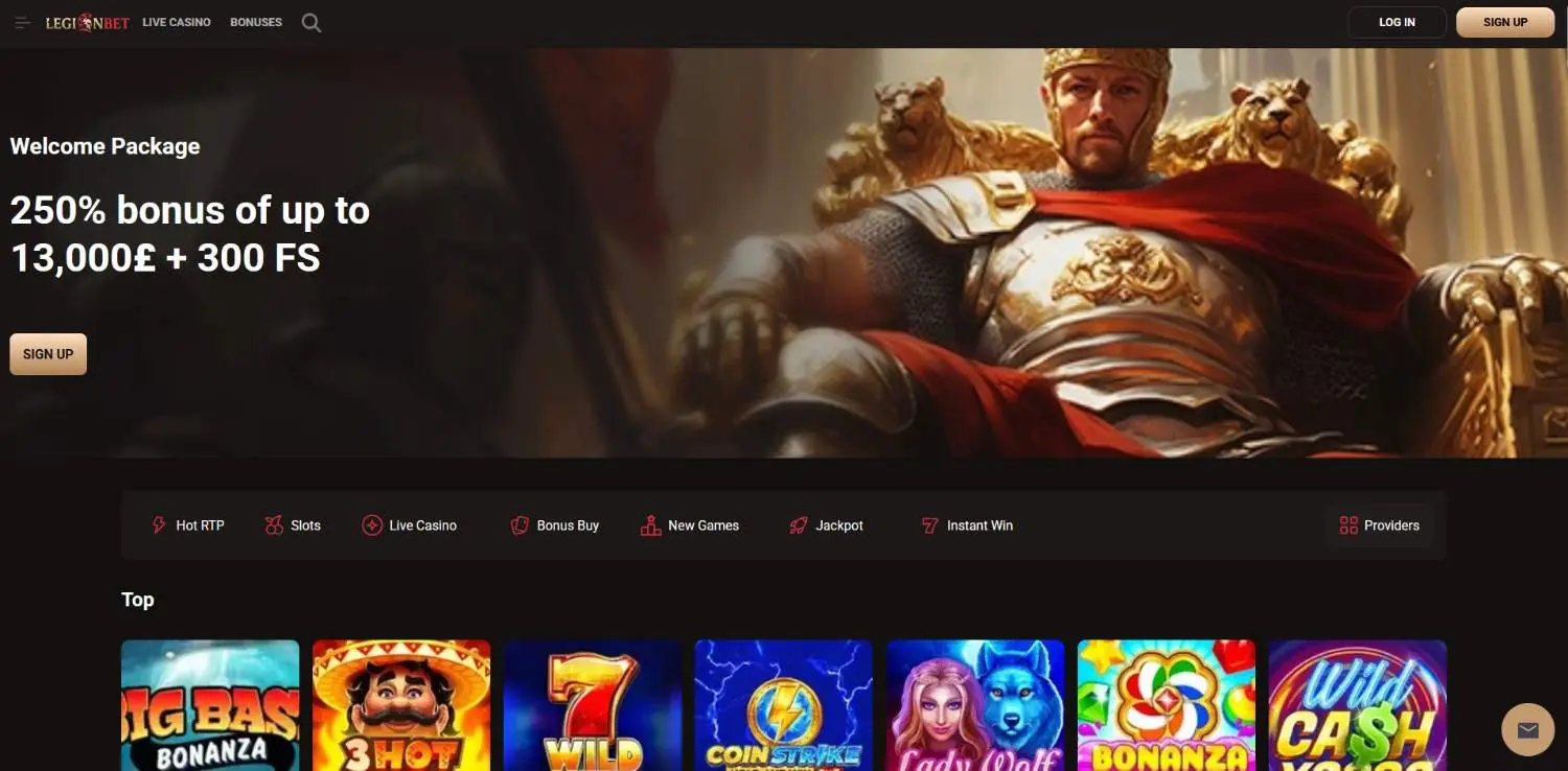 legionbet homepage