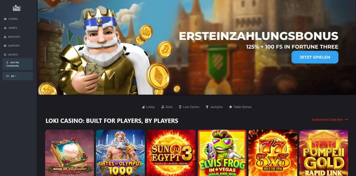 Loki Casino Homepage Loki Casino Homepage