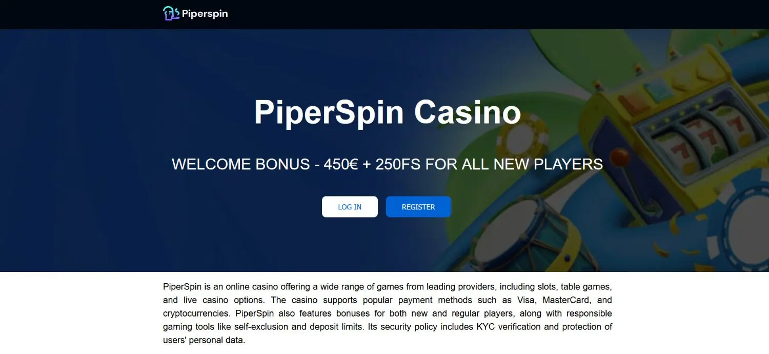 Piperspin Homepage