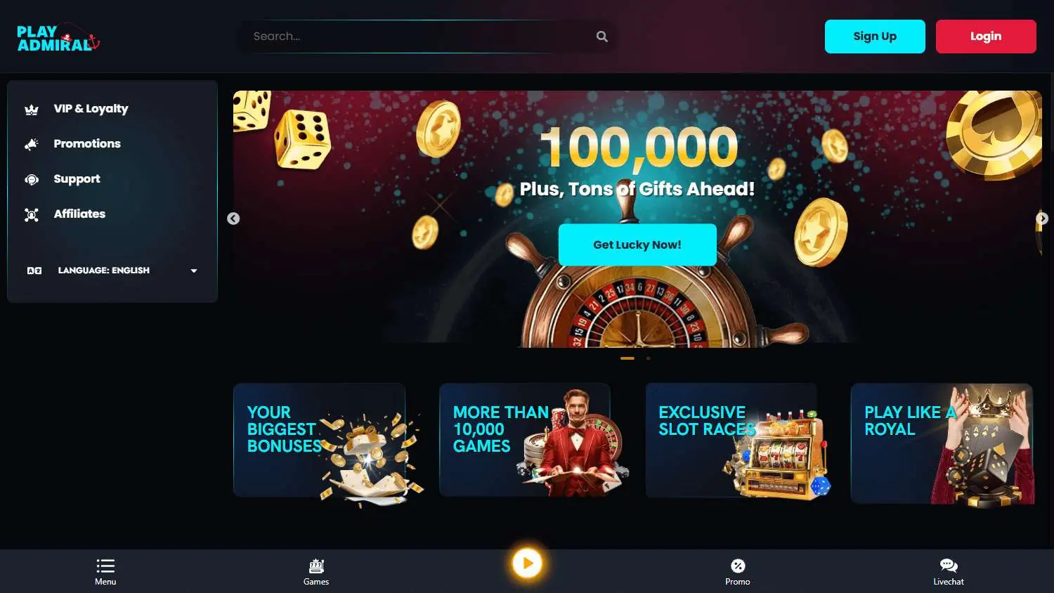 play admiral casino homepage