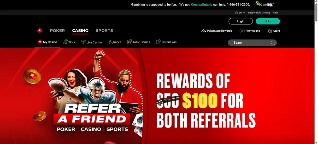 pokerstars homepage
