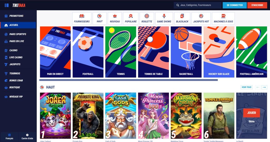 tikitaka homepage