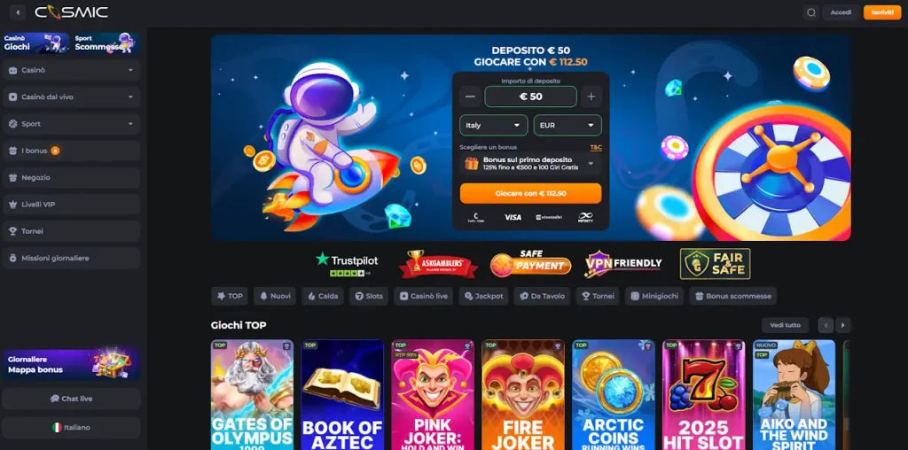 Cosmicslot Homepage Cosmicslot Homepage