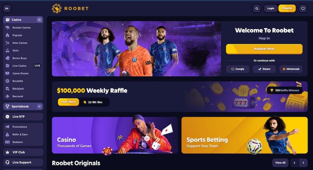 Roobet sister sites