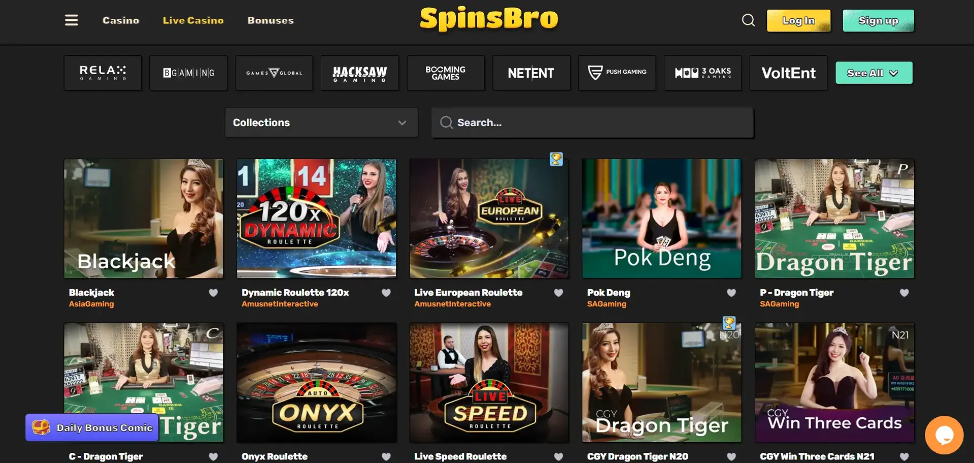 spinsbro homepage