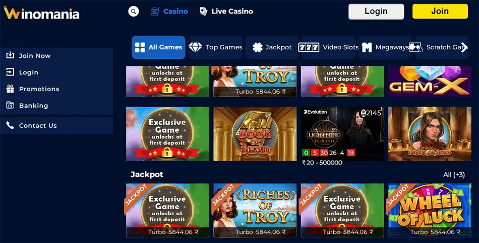 winomania homepage