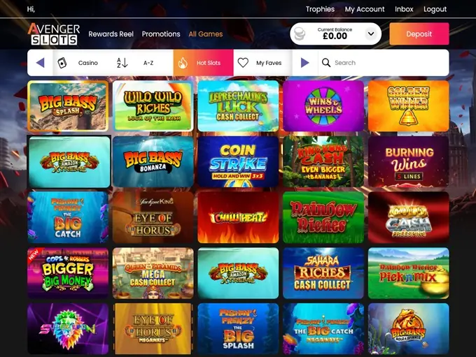 Avenger Slots