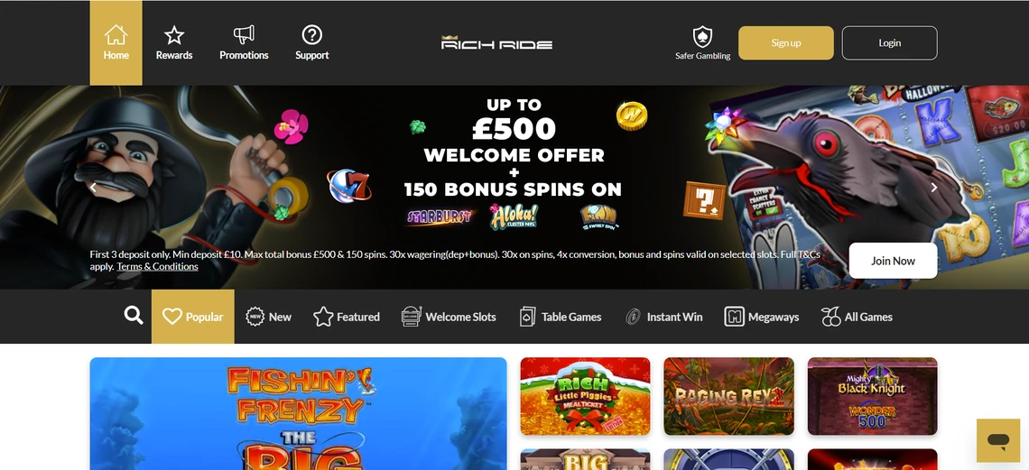 Rich Ride Casino