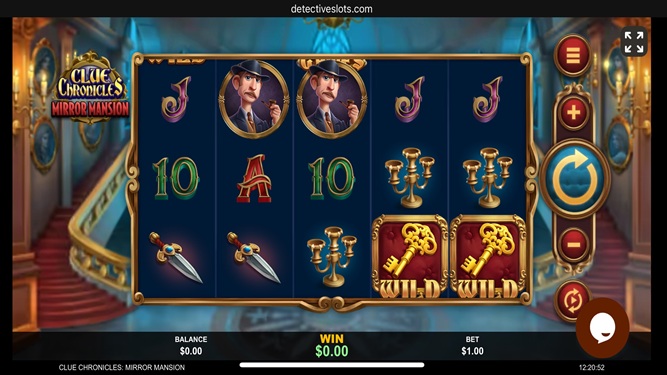 Detective Slots homepage