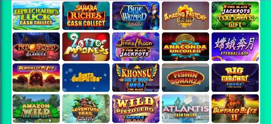 Fairground Slots homepage
