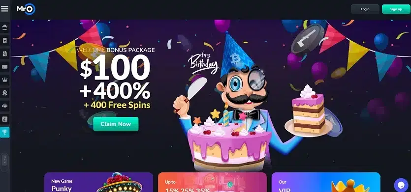 Mr O homepage