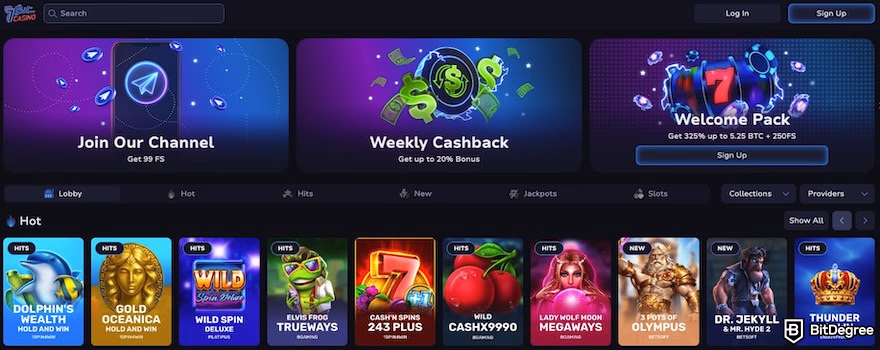 duel bits casino homepage