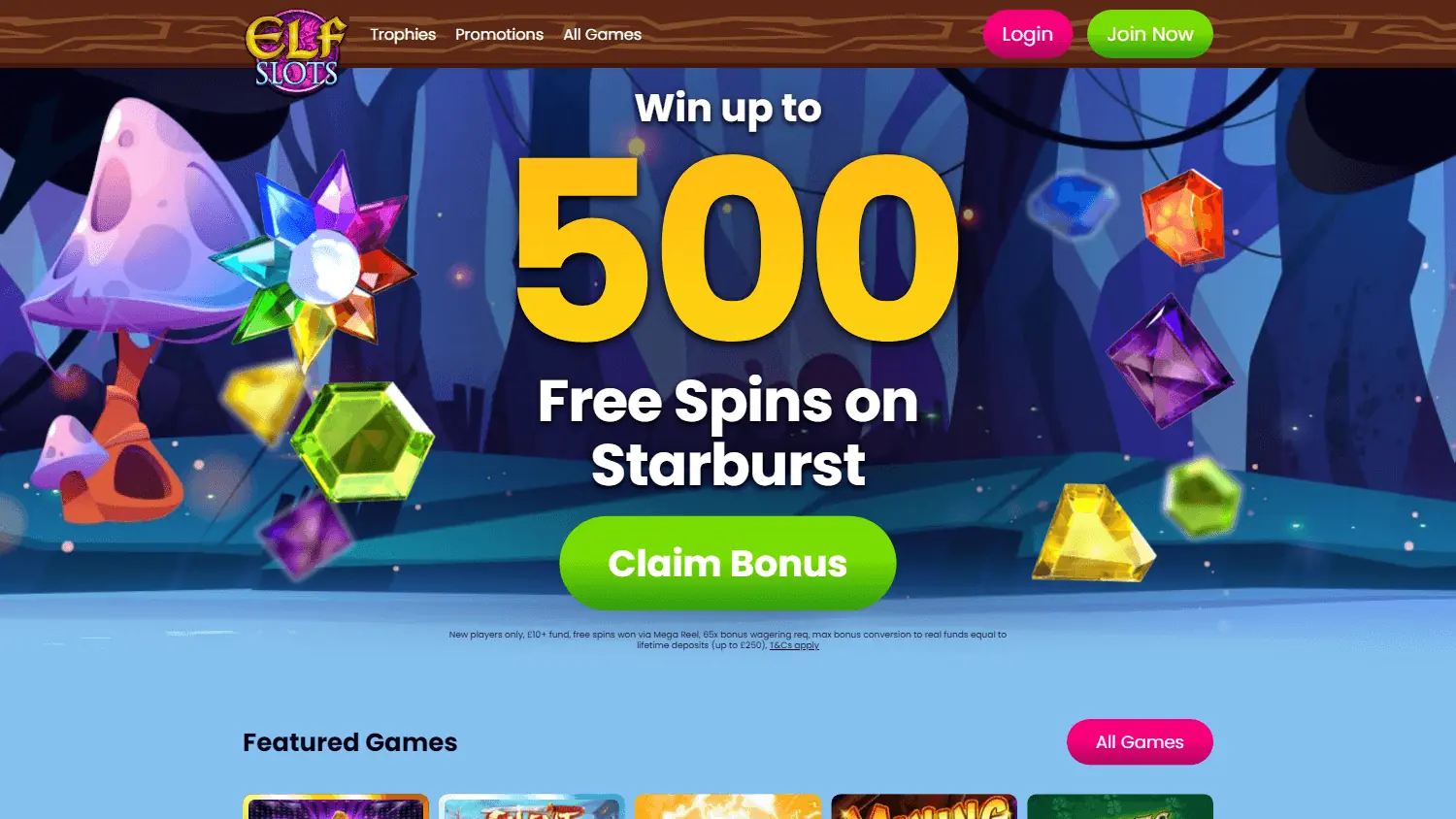 elf slots homepage