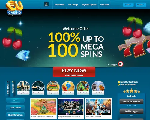 eu casino homepage