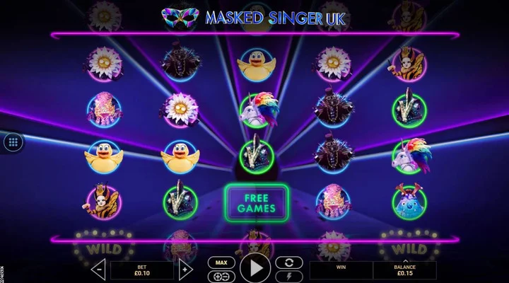 masked singer games homepage