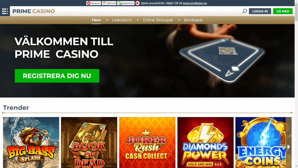 prime casino