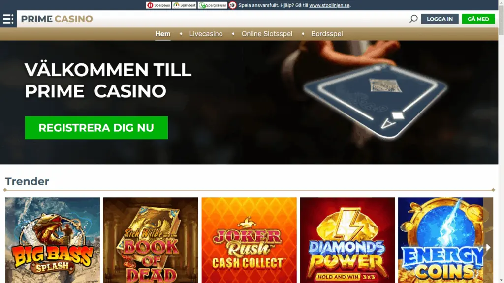 prime casino