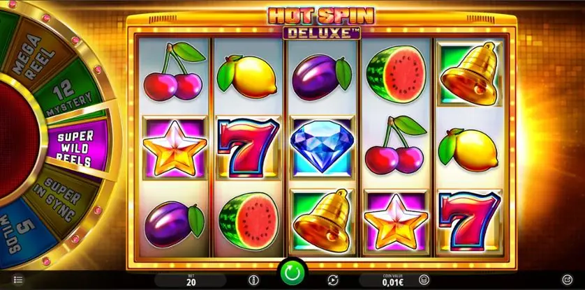 spins deluxe homepage